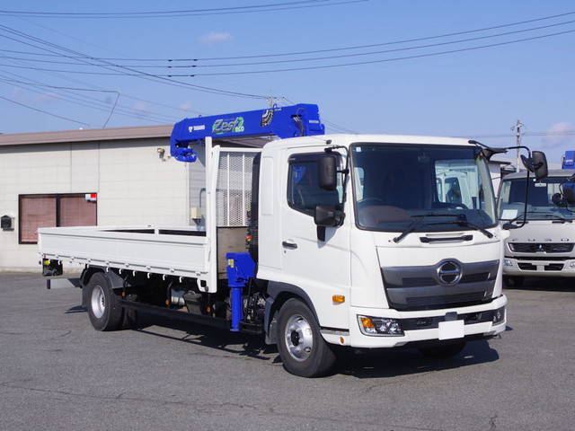 HINO Ranger Truck (With 4 Steps Of Cranes) 2KG-FD2ABA 2019 163,000km