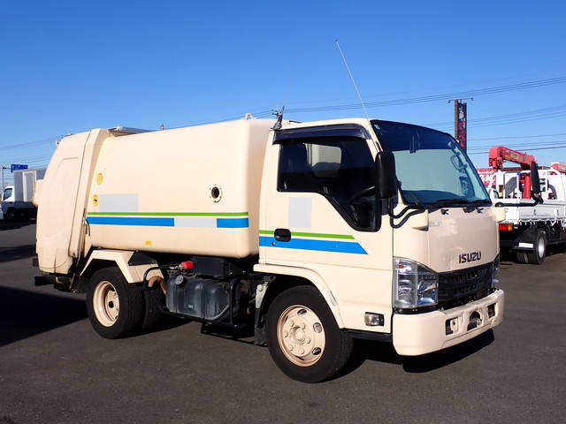 ISUZU Elf Garbage Truck TKG-NKR85YN 2016 128,800km