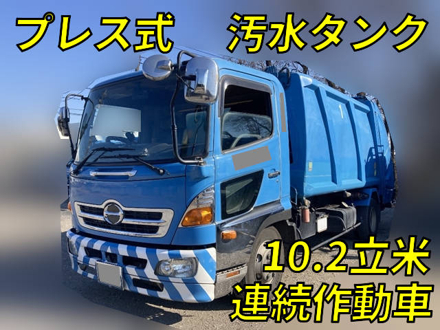 HINO Ranger Garbage Truck BKG-FC7JGYA 2009 698,711km