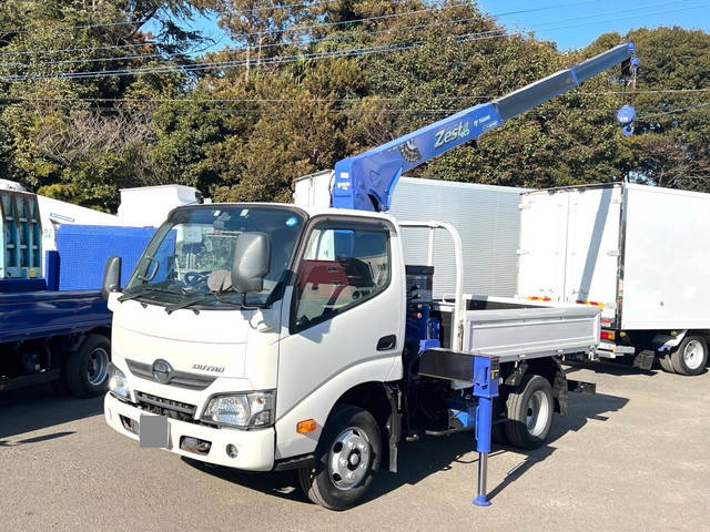 HINO Dutro Truck (With 3 Steps Of Cranes) TPG-XZU605M 2018 22,300km