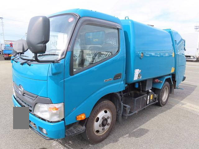 HINO Dutro Garbage Truck TKG-XZU600X 2015 80,000km