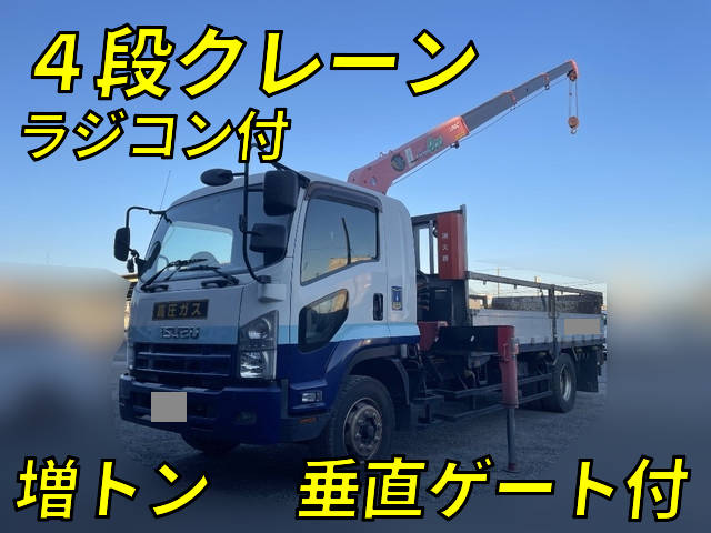 ISUZU Forward Truck (With 4 Steps Of Cranes) LKG-FTR90S2 2010 402,457km