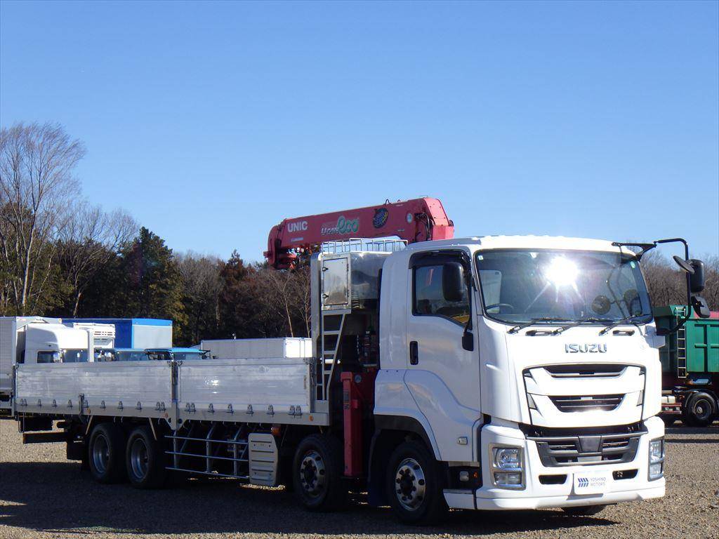 ISUZU Giga Truck (With 4 Steps Of Cranes) QKG-CYJ77B 2016 558,000km