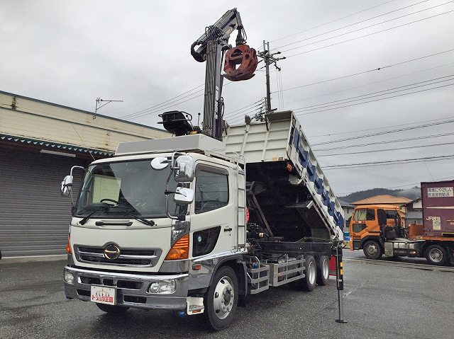 HINO Ranger Dump (With Crane) ADG-GK8JNWA 2006 68,525km