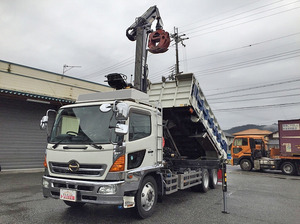 HINO Ranger Dump (With Crane) ADG-GK8JNWA 2006 68,525km_1