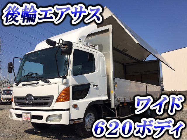 HINO Ranger Aluminum Wing PB-FD7JLFG 2004 590,955km