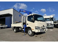 HINO Dutro Truck (With 4 Steps Of Cranes) 2RG-XZU650M 2024 1,313km_3