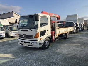 HINO Ranger Truck (With 4 Steps Of Cranes) TKG-FC9JKAA 2013 121,000km_1