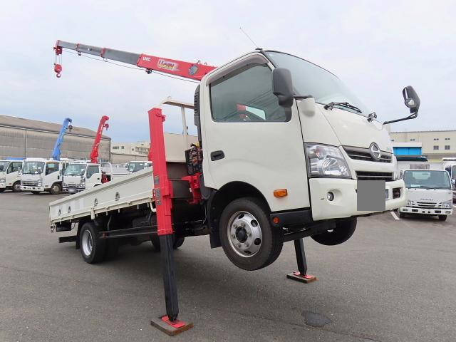 HINO Dutro Self Loader (With 4 Steps Of Cranes) TKG-XZU722M 2018 143,500km