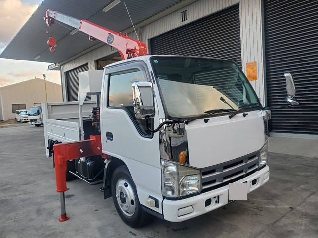 ISUZU Elf Truck (With Crane) BKG-NKR85AN 2010 163,000km