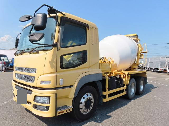 MITSUBISHI FUSO Super Great Mixer Truck QKG-FV50VX 2014 235,000km