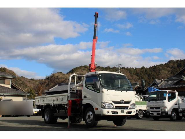 HINO Dutro Truck (With 3 Steps Of Cranes) TKG-XZU695M 2017 50,575km