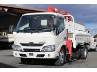 HINO Dutro Truck (With 3 Steps Of Cranes) TKG-XZU695M 2017 50,575km_3