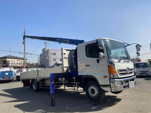 HINO Ranger Truck (With 4 Steps Of Cranes) QKG-FE7JMAG 2016 254,826km