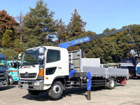 HINO Ranger Truck (With 4 Steps Of Cranes) QKG-FE7JMAG 2016 254,826km_3