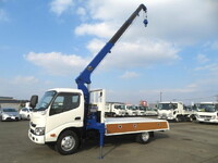 HINO Dutro Truck (With 4 Steps Of Cranes) TKG-XZU650M 2017 -_11