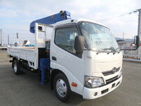 HINO Dutro Truck (With 4 Steps Of Cranes) TKG-XZU650M 2017 -_3