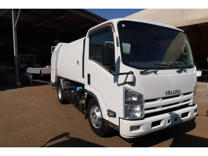 ISUZU Elf Garbage Truck SKG-NPR85YN 2012 147,603km