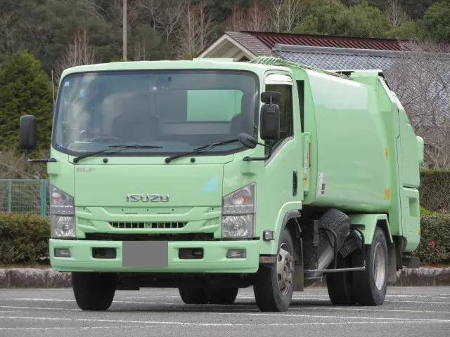 ISUZU Elf Garbage Truck TKG-NPR85YN 2015 155,000km