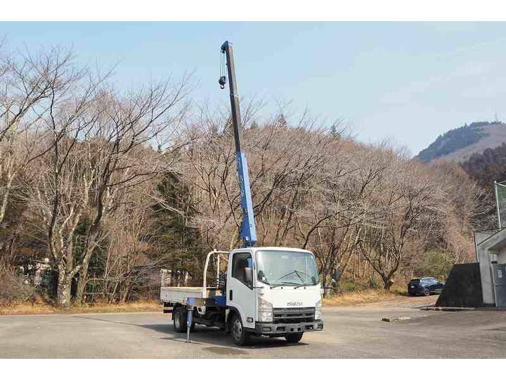 ISUZU Elf Truck (With 3 Steps Of Cranes) TDG-NMS85AR 2014 75,810km