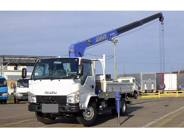 ISUZU Elf Truck (With 3 Steps Of Cranes) TPG-NKR85R 2015 63,000km