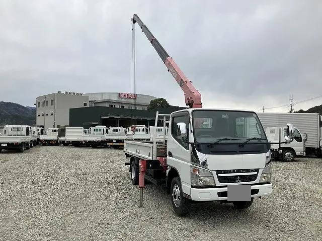 MITSUBISHI FUSO Canter Truck (With 4 Steps Of Cranes) PDG-FE73DN 2007 81,301km