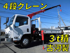 ISUZU Elf Truck (With 4 Steps Of Cranes) TKG-NMR85N 2012 26,186km_1