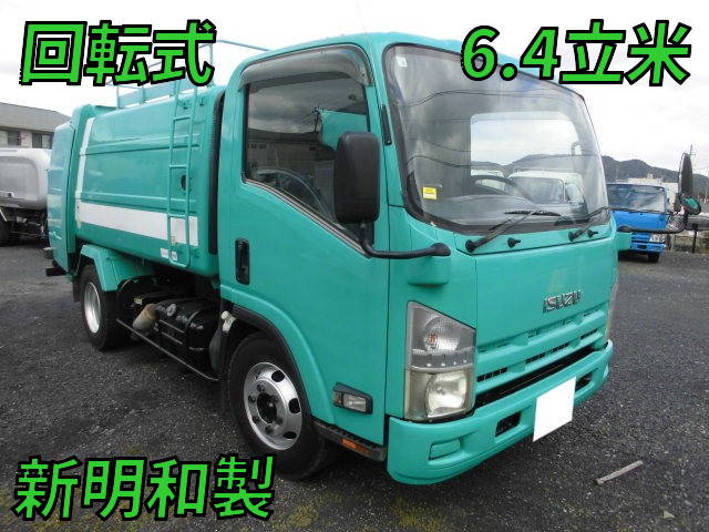 ISUZU Elf Garbage Truck PDG-NPR75N 2007 180,509km