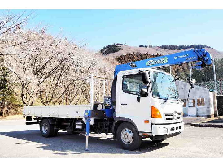 HINO Ranger Truck (With 4 Steps Of Cranes) SDG-FC9JKAP 2013 66,484km