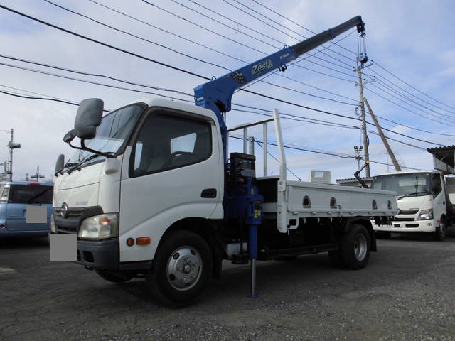 HINO Dutro Truck (With 3 Steps Of Cranes) SKG-XZU650M 2011 120,043km