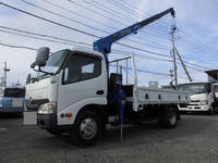 HINO Dutro Truck (With 3 Steps Of Cranes) SKG-XZU650M 2011 120,043km_1