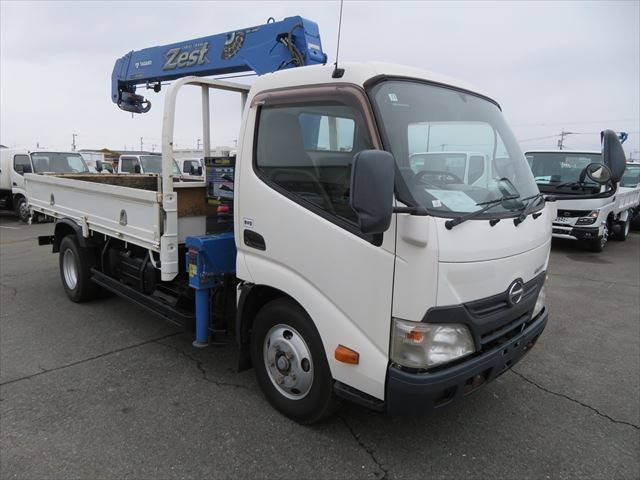 HINO Dutro Truck (With 4 Steps Of Cranes) TKG-XZU650M 2015 29,000km