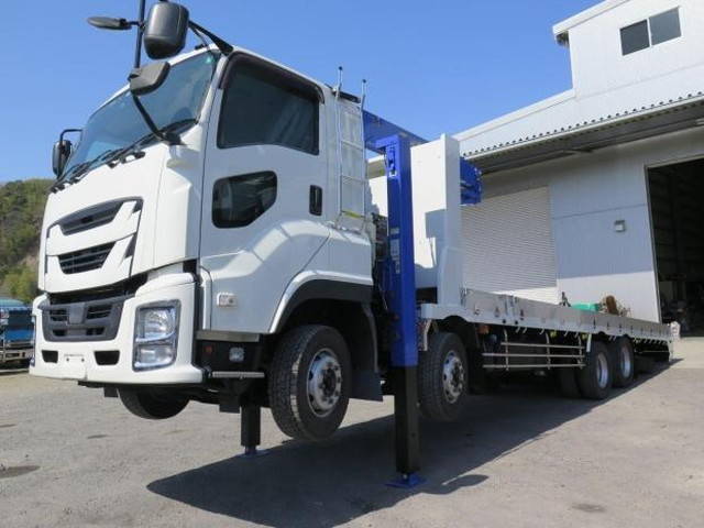 ISUZU Giga Self Loader (With 4 Steps Of Cranes) QKG-CYJ77B 2016 400,000km