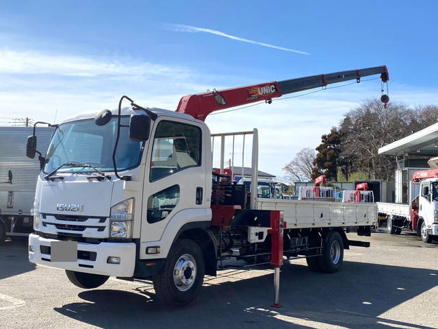 ISUZU Forward Truck (With 4 Steps Of Cranes) TKG-FRR90S1 2017 188,756km