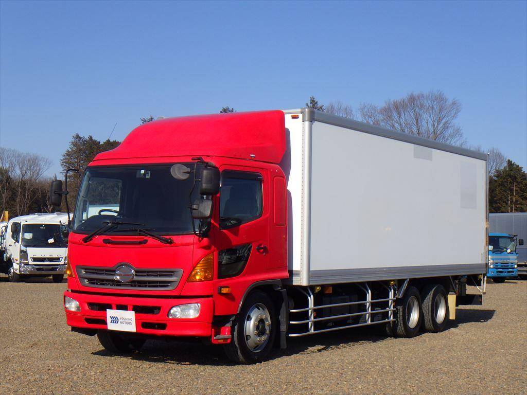 HINO Ranger Aluminum Van BDG-GK8JRWA 2009 376,000km