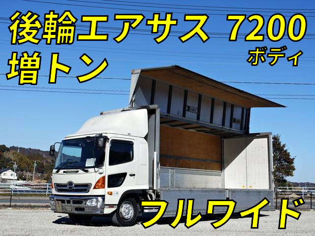 HINO Ranger Aluminum Wing QKG-FE7JPAG 2015 850,000km