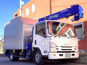 ISUZU Elf Aluminum Van TPG-NPR85YN 2018 212,000km_1