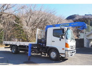 HINO Ranger Truck (With 4 Steps Of Cranes) QKG-FE7JLAA 2013 138,362km_1