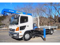 HINO Ranger Truck (With 4 Steps Of Cranes) QKG-FE7JLAA 2013 138,362km_3