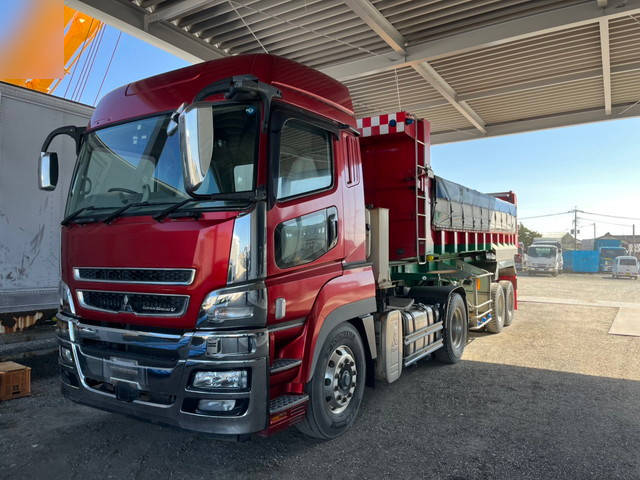 MITSUBISHI FUSO Super Great Dump Trailer QPG-FP64VER 2016 396,000km