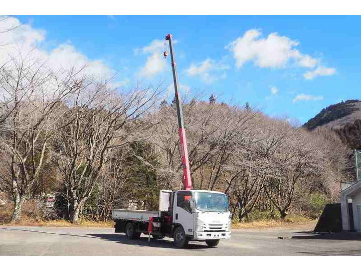 ISUZU Elf Truck (With 4 Steps Of Cranes) TPG-NPR85YN 2015 136,093km