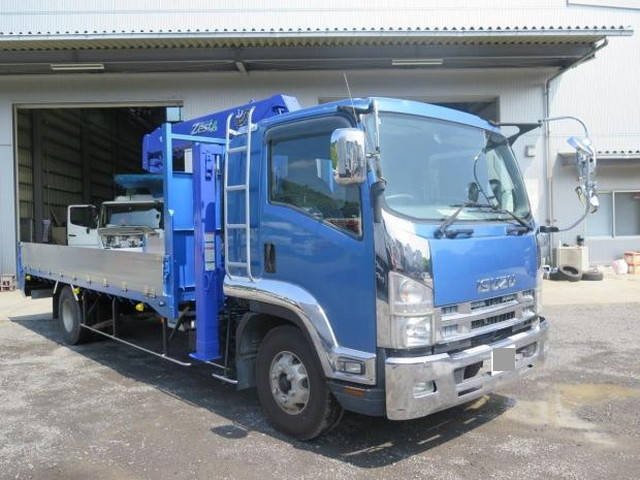 ISUZU Forward Self Loader (With 4 Steps Of Cranes) PDG-FRR34S2 2009 136,000km