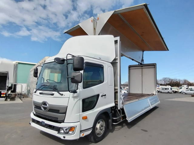 HINO Ranger Aluminum Wing 2PG-FD2ABG 2019 392,138km