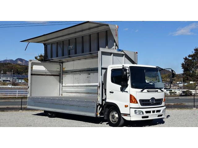 HINO Ranger Aluminum Wing TKG-FC9JKAA 2016 299,758km