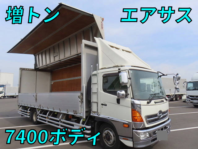 HINO Ranger Aluminum Wing LKG-FE7JPAG 2011 284,000km