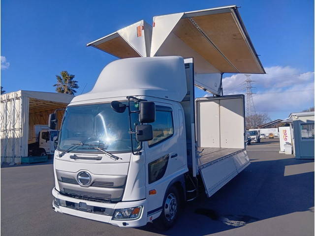 HINO Ranger Aluminum Wing 2PG-FD2ABG 2019 394,000km