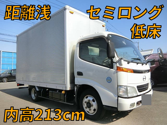 HINO Dutro Aluminum Van KK-XZU337M 2001 43,000km