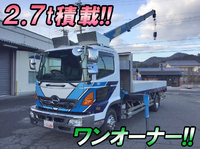 HINO Ranger Truck (With 3 Steps Of Cranes) ADG-FC7JKWA 2005 233,067km_1