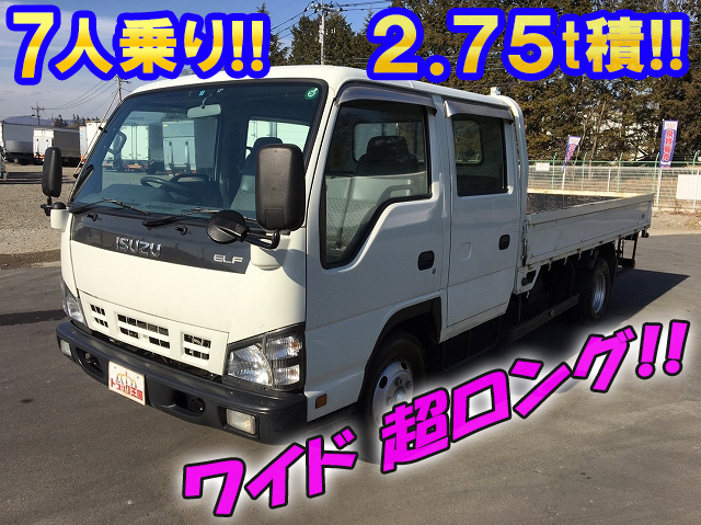 ISUZU Elf Double Cab PB-NPR81AR 2007 201,660km