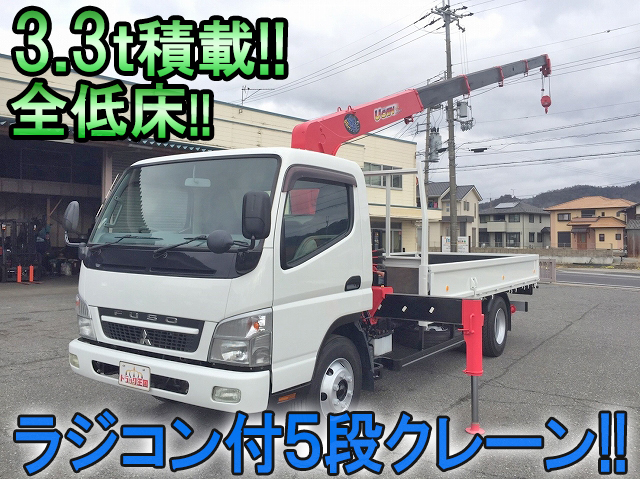 MITSUBISHI FUSO Canter Truck (With 5 Steps Of Unic Cranes) PDG-FE83DY 2011 136,145km